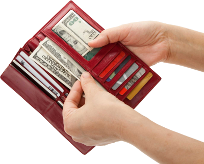 Clared Red Wallet image PNG Images