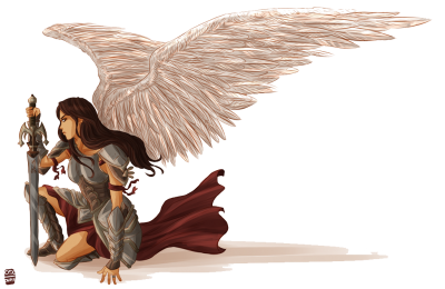 Women Angel Warrior Free Download PNG Images