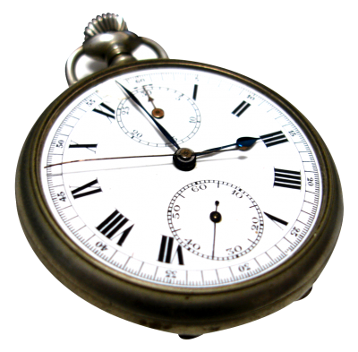  Classic Silver Clock PNG Images