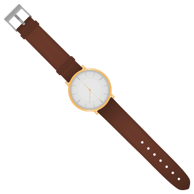 Elegant Classic Watch Icon Clipart PNG Images