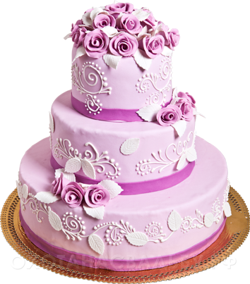 Wedding Cake Clipart Png For Kids - Pink Wedding Cake Png - Free  Transparent PNG Clipart Images Download