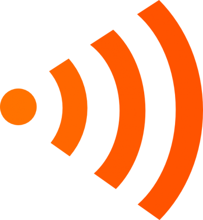 Orange Login Wifi Logo Right Clip Art At Images PNG Images