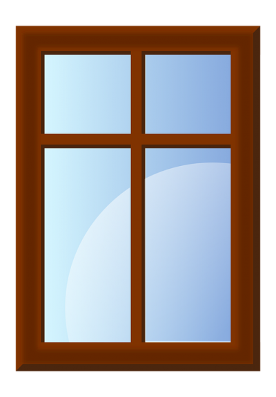 Classic Window Pane Free Transparent Graphic PNG Images