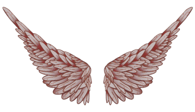 Angel Wings A Cartoon Caterpillar Trucker PNG Images