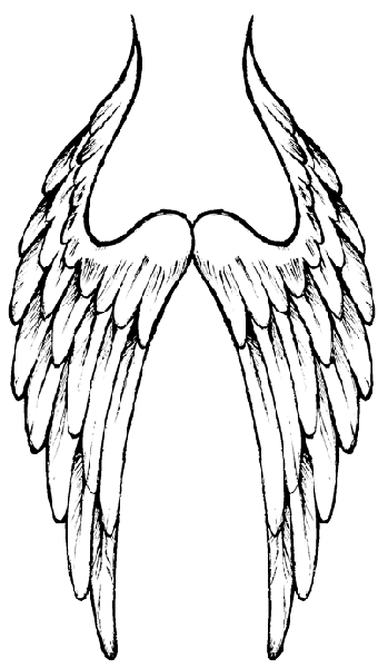 Black Angel Wings PNG Transparent Background 721x800px - Filesize ...