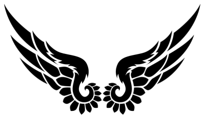 Black Wings Tattoos Transparent Images PNG Images