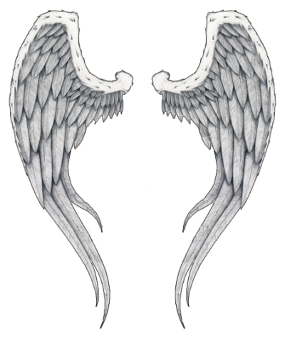 Wings Tattoos Clipart PNG Images