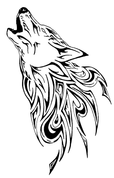 Download WOLF TATTOOS Free PNG transparent image and clipart
